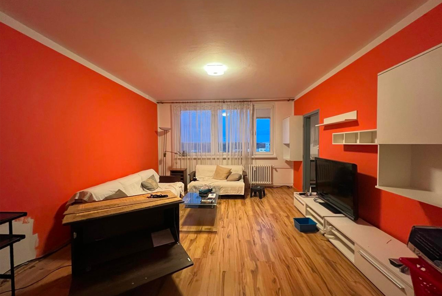 Panelový byt v Hlubočepích před home stagingem